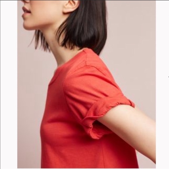 ANTHROPOLOGIE Exploration Tee NWT T.la XS xsmall - Picture 1 of 1